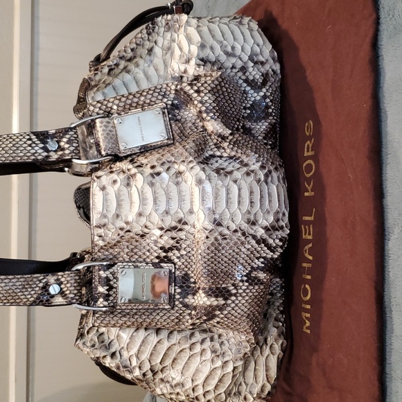 Michael Kors Collection real python Rehearsal bag - Picture 5 of 14